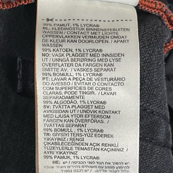 Superdry Short Mens 30 Blue Tyler 03 Cut Off Raw Hem Slim Fit Stretch‎ Denim - Picture 12 of 15